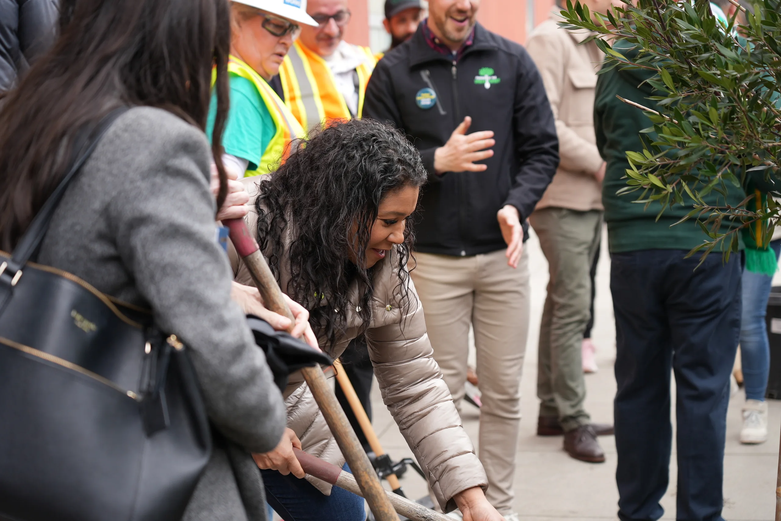 SF Arbor Day tree planting event