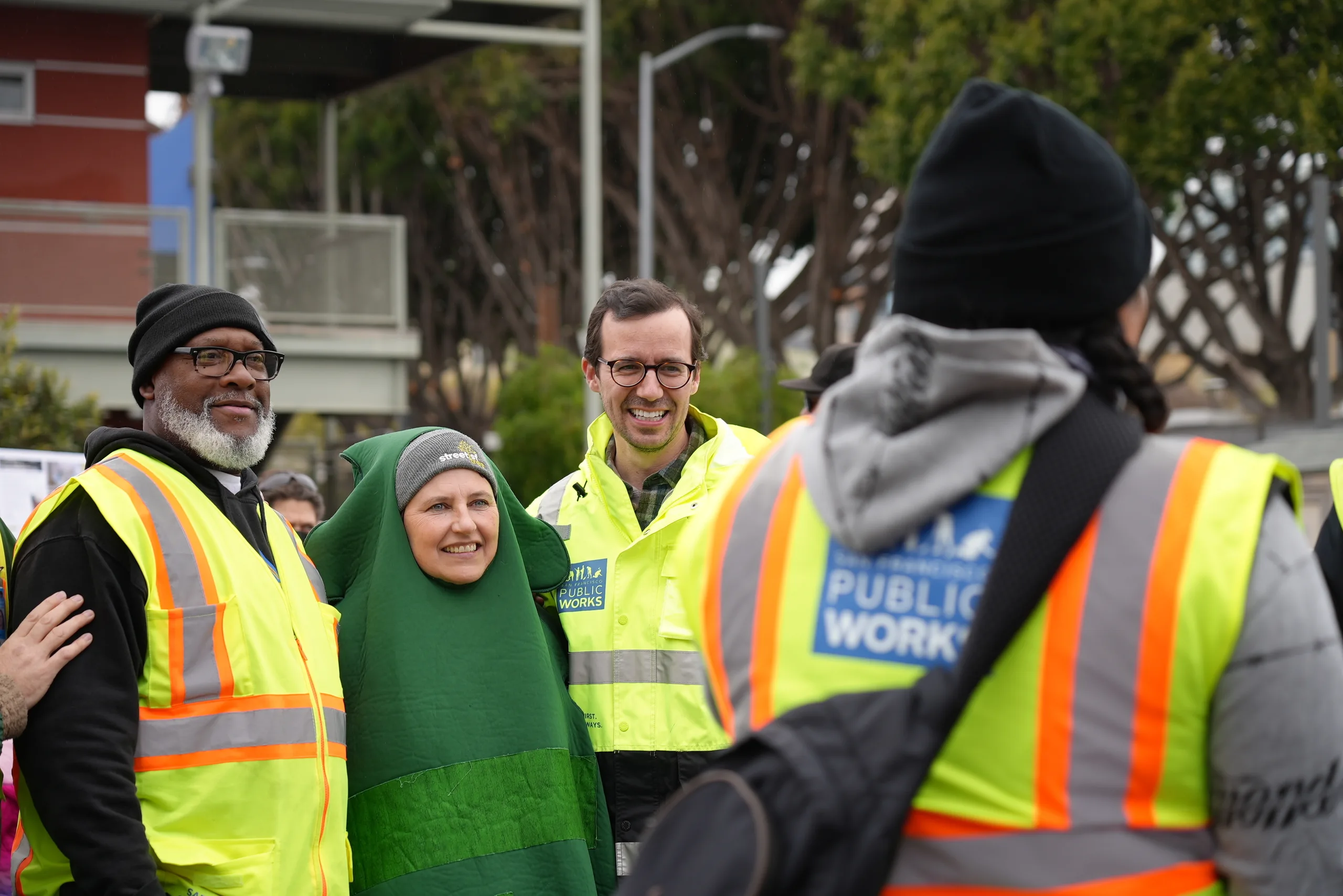 SF Arbor Day tree planting event