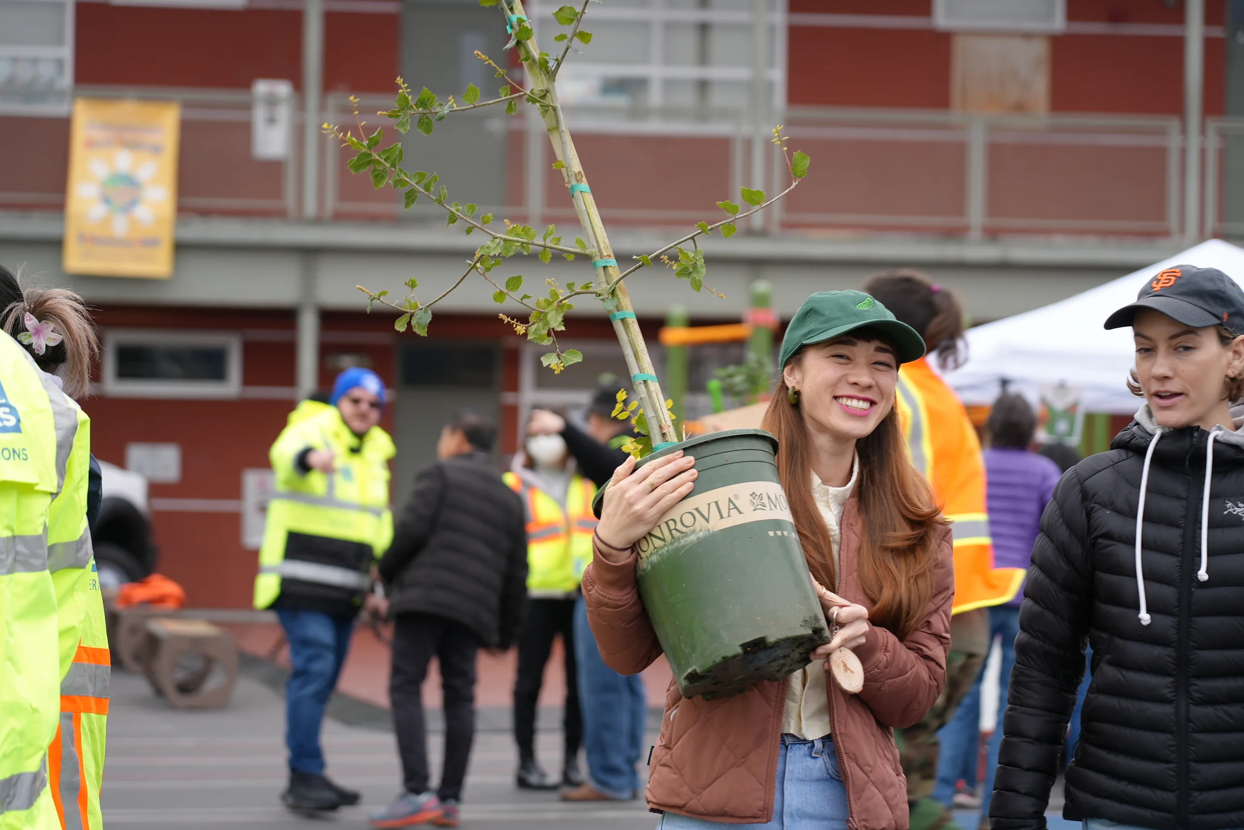 SF Arbor Day tree planting event